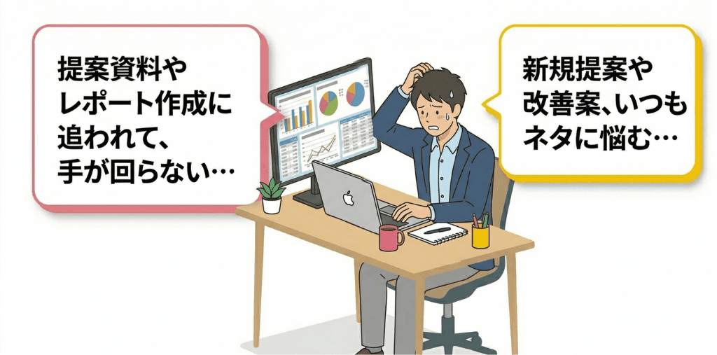 マーケター・制作会社の悩み